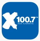 logo X100.7 - Red Deer