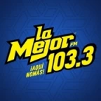logo La Mejor 103.3 FM Ciudad Obregón
