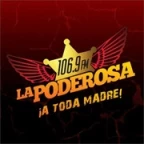 logo La Poderosa 106.9 FM