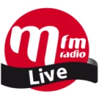 logo M Radio - 100% Live