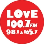logo Love Fm 100.7