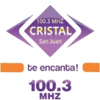 logo Cristal 100.3 San Juan