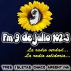 logo Radio 9 de Julio 102.3
