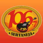 logo 106 FM Sertaneja